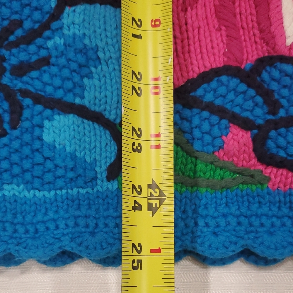 Lilly Pulitzer Knitted  Graphic Lion Flower Sweater - Picture 3 of 10